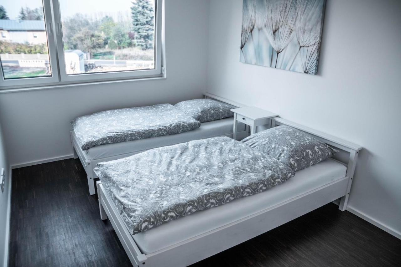 Ferienwohnung Seeblick Lausitzer Seenland Grossraeschen Exteriör bild